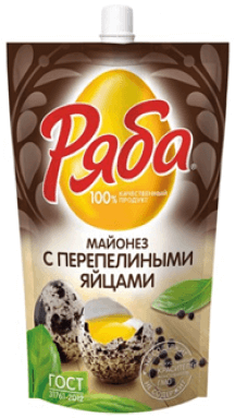 Майонез с перепе-лиными яйцами